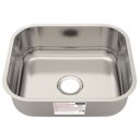 Ver imagem 2 de Cuba de Embutir Basic Aço Inox com Válvula e Sifão 40bl - Tramontina 94081/556