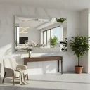 Ver imagem 1 de Espelho Chanfrado Cristal Vertical 90x180 Cm