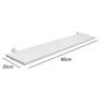 Prateleira Prat-k Concept 20x80 Branco 08850.030 - 2