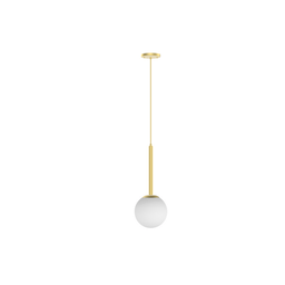 Pendente Lustre Luminária Kika Dourado - 1