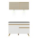 Ver imagem 7 de Cozinha Compacta 2 peças com Leds MP2013 Veneza Up Multimóveis Branca