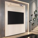Ver imagem 1 de Painel Ripado para TV até 75 Polegadas 100% MDF 184CMX240CM Arbo
