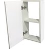 Armarinho Para Banheiro Com Porta Branco Mdf Ultra 18mm Naval Armário Com Fechamento Suave - 1