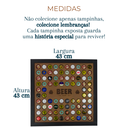 Ver imagem 6 de Porta Tampa Cerveja Quadro Porta Tampinha Garrafa