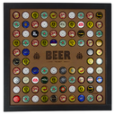 Ver imagem 1 de Porta Tampa Cerveja Quadro Porta Tampinha Garrafa
