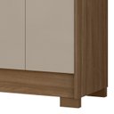 Ver imagem 7 de Guarda Roupa Casal 216cm 6 Portas Alabama Carvalho/fendi Z17 - Mpozenato