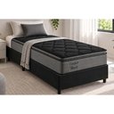 Ver imagem 1 de Cama Box Crc Solteiro+Colchão Anatômico Ortopédico Confort Ortobom 88
