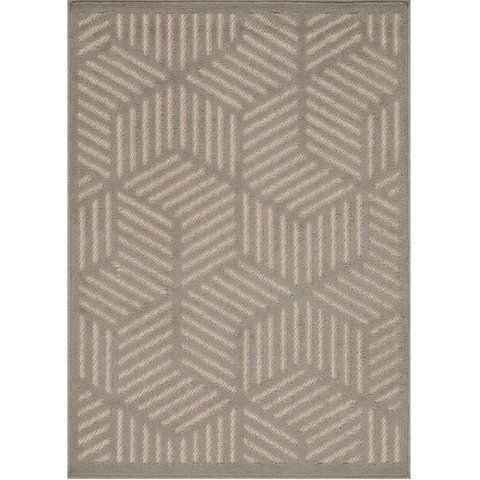 Tapete Atenas - 2,00m X 1,50m - Desenho 16 - Cinza - Via Star