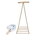 Ver imagem 3 de Conjunto Coador Café 32cm Suporte Dourado Base para Caneca