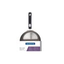 Ver imagem 2 de Frigideira Tramontina Solar Silicone Rasa em Aço Inox Fundo Triplo com Cabo de Silicone 24 Cm 2,1 L
