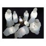 Presépio Natal Iluminado Jardim 10 Peças Branco - 2