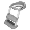 Ver imagem 1 de Assento Sanitário Infantil com Escada Cinza