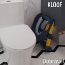 Ver imagem 2 de Assento Sanitário Infantil com Escada Cinza