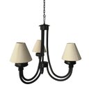 Ver imagem 5 de Luminária Pequena Artesanal Preta para Quarto e Sala de Estar Libertas Rosas Artesanato Rococo Branc