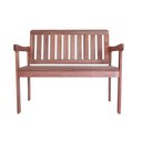 Ver imagem 4 de Banco Namoradeira de Madeira Maciça 2 Lugares Siror