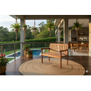 Ver imagem 7 de Banco Namoradeira de Madeira Maciça 2 Lugares Siror