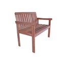 Ver imagem 3 de Banco Namoradeira de Madeira Maciça 2 Lugares Siror