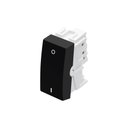 Ver imagem 1 de Módulo Interruptor Bipolar Paralelo Fame Habitat Black 16a Preto