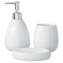 Ver imagem 4 de Kit Banheiro Porta Sabonete Líquido Lavabo Escova / 914