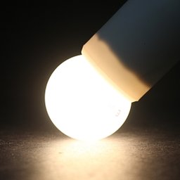 Lâmpada Led 3w Bolinha Branco Quente 3k E27 Irc 80 Ang 160º Fp >0.5 110v Marca Hitec - 4