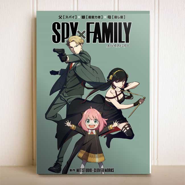 Placa Decorativa Quadro Anime SPY x FAMILY