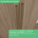 Ver imagem 6 de Guarda-roupa Canto Reto Modulado 1 Porta Seletto Henn - Areia Hp/jequitibá