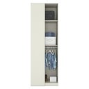 Ver imagem 4 de Guarda-roupa Canto Reto Modulado 1 Porta Seletto Henn - Areia Hp/jequitibá