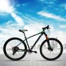 Bicicleta Shark Aro 29 Freio Hidráulico MTB 11v - Lotus - Preto/Verde - 17.5 - 2