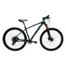 Bicicleta Shark Aro 29 Freio Hidráulico MTB 11v - Lotus - Preto/Verde - 17.5 - 1