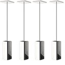 Ver imagem 6 de 4 Pendentes Industrial Inox Quadrado Moderno Luminária Elg