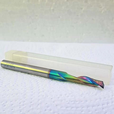 Fresa Pantógrafo Corte Ø8 X Ac30mm X Haste Ø8mm X Ct 100mm