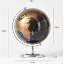 Ver mais imagens de Globo Terrestre Mapa Mundi Esfera Mundo Enfeite Giratorio Decoraçao Sala Quarto Mesa Escritorio Viag