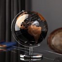 Ver imagem 6 de Globo Terrestre Mapa Mundi Esfera Mundo Enfeite Giratorio Decoraçao Sala Quarto Mesa Escritorio Viag