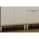 Ver mais imagens de Balcão Cozinha Modulado p/ Pia Bless 2PT 3g 120cm Jequitiba/Off Linea