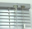 Ver imagem 5 de Persiana Horizontal 25mm Alumínio Crisdan Largura 1,60 X 1,20 Altura Prata