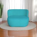 Ver imagem 1 de Chaise para Sala de Estar 2 Lugares Veludo Bia