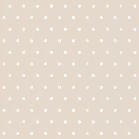 Papel de Parede Infantil Bolinhas Bege Sonhos Pp237