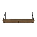 Ver imagem 3 de Prateleira Decorativo Estilo Industrial com Ganchos Cabide Asn 27894 Freedom Naturart