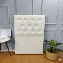 Ver imagem 5 de Cabeceira de Cama Queen: Corino Branco
