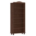 Ver imagem 4 de Livreiro Estante Madeira Maciça Rústica Prateleira P/ Livros:cafe