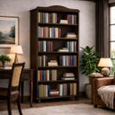 Ver imagem 1 de Livreiro Estante Madeira Maciça Rústica Prateleira P/ Livros:cafe