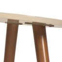 Ver mais imagens de Conjunto de Mesa Lateral Pé Palito Feijão Off White