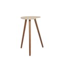 Ver imagem 4 de Conjunto de Mesa Lateral Pé Palito Feijão Off White