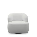 Ver imagem 3 de Conjunto Sala de Estar Decorativo Charlote 1 Poltrona Namoradeira 150cm 1 Poltrona Base Giratória em
