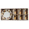 Kit com 6 Xícaras Vintage para Café de Porcelana - Coffee - 2