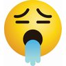 Adesivo de Parede Emoji Vomitando - 1