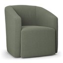 Ver imagem 2 de Poltrona Decorativa Orgânica Stella Max Bouclê Menta para Sala D03 - D'Rossi