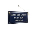 Ver imagem 1 de Placa Mdf Seja Bem Vindo