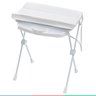 Kit Banheira Banho Bebê Galzerano Classic Branca 20L + Suporte com Trocador + Redutor + - 8