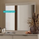 Ver imagem 7 de Cômoda 6 Gavetas com Espelho Quarto 1160 Carraro Avelã